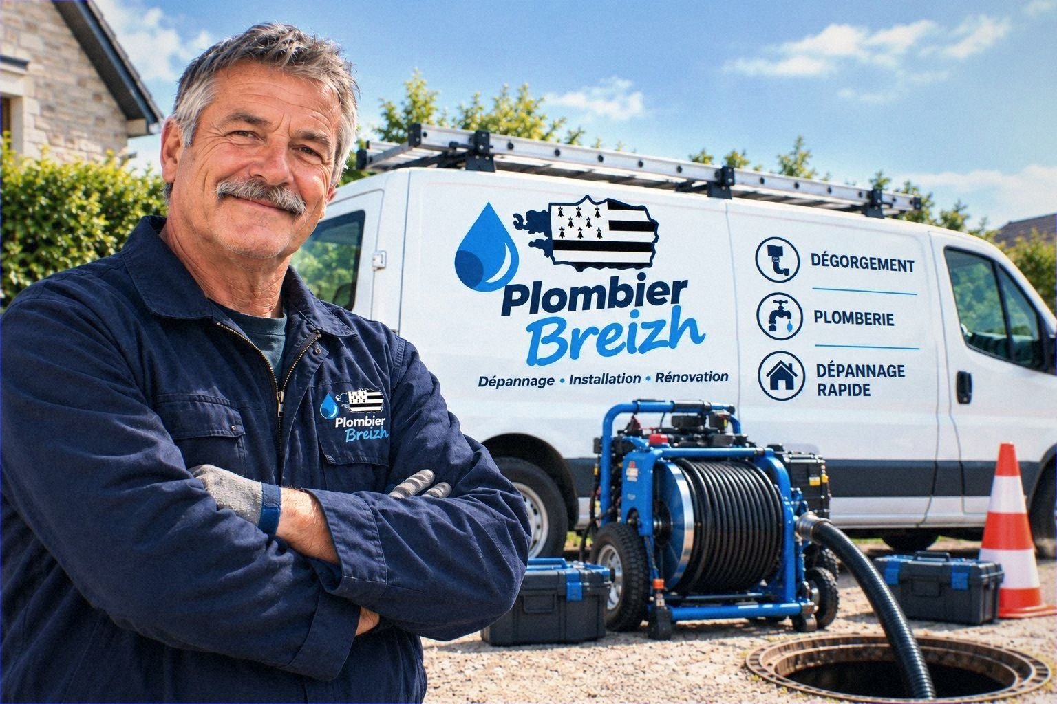 Antoine, Plombier Breizh à Cancale