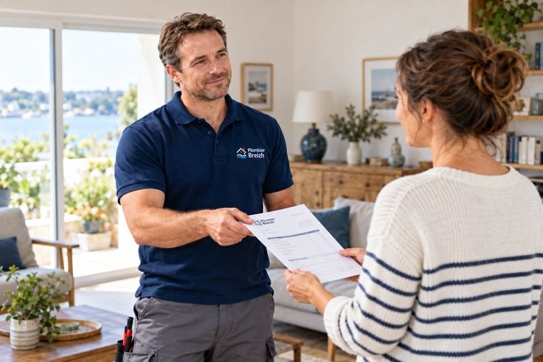 Antoine remet le prix avant les travaux